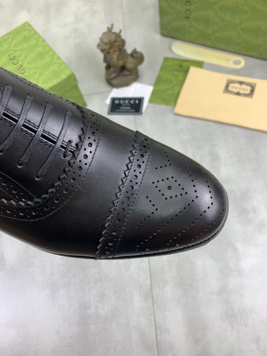 Men's men's shoes 💰P640 [New style] Water dyed cowhide 💰💎💎💎 [Gucci] GUCCI high-end men's formal business leather shoes, original order 1:1! Original imported high-end open-edge beaded calfskin, original metal buckle, imported first-layer cowhide lining for feet. Original high-end outsole, men's shoe size: 39-44 (45 customized) black and brown colors available
